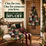 The Patchpine™ Patchwork Door Tree