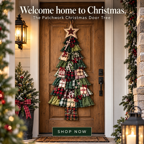 The Patchpine™ Patchwork Door Tree